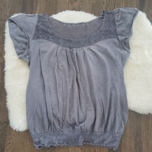 Twist Tees Lace Top